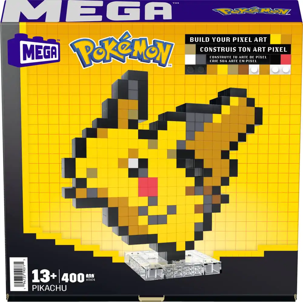 Pokémon MEGA Bauset Pikachu Pixel Art termékfotó