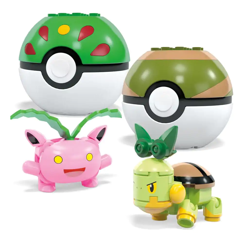 Pokémon MEGA Bauset 4 Pflanzen-Typ Pokémon Sets termékfotó