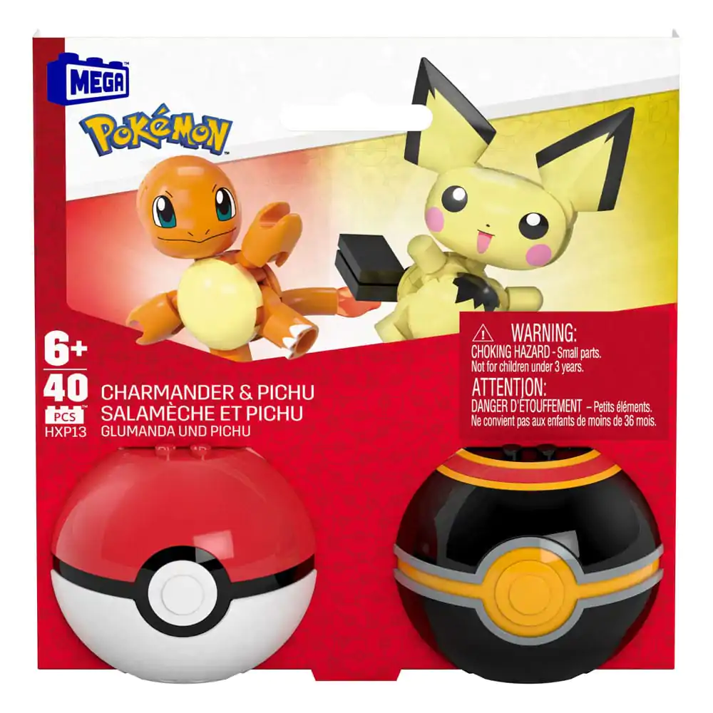 Pokémon MEGA Bauset Poké Ball Collection: Glumanda & Pichu termékfotó