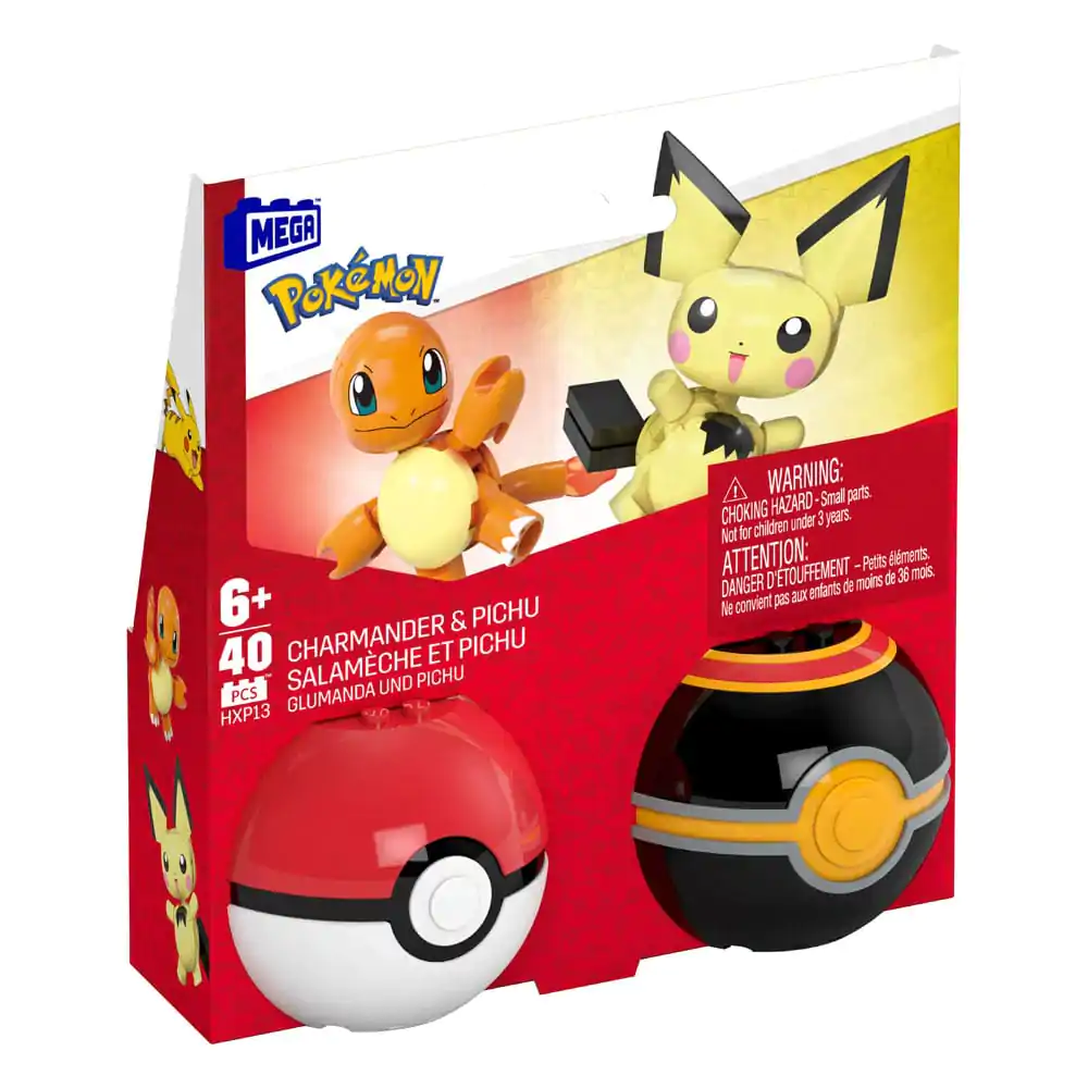 Pokémon MEGA Bauset Poké Ball Collection: Glumanda & Pichu termékfotó