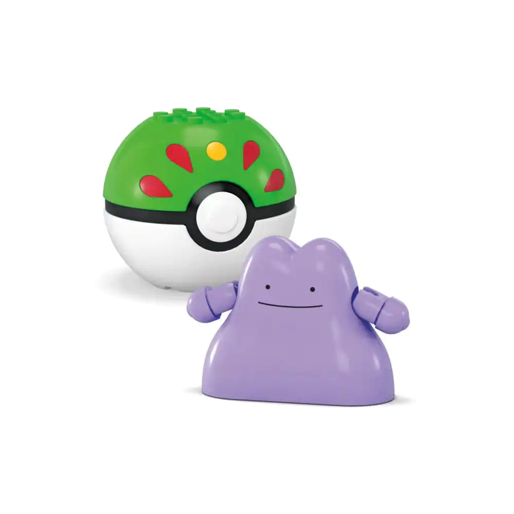 Pokémon MEGA Bauset Poké Ball Collection: Pikachu & Ditto Produktfoto