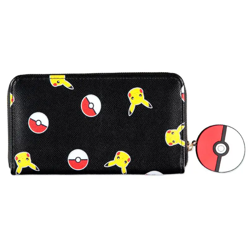 Pokémon Zip Around Geldbeutel Pikachu Girl termékfotó