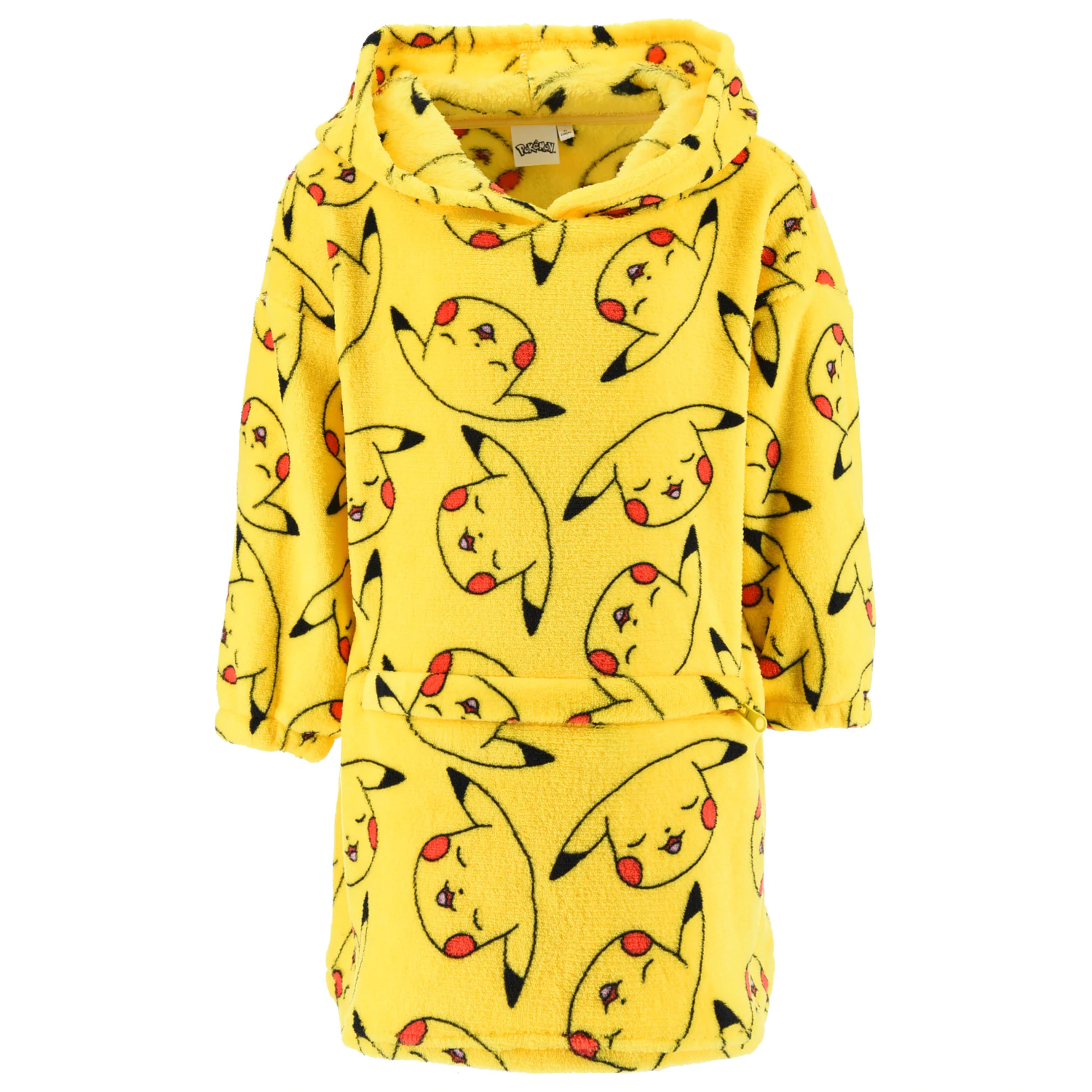 Pokemon Pika Plüsch Fleece tragbare Decke Poncho 8 Jahre / 128 cm Produktfoto