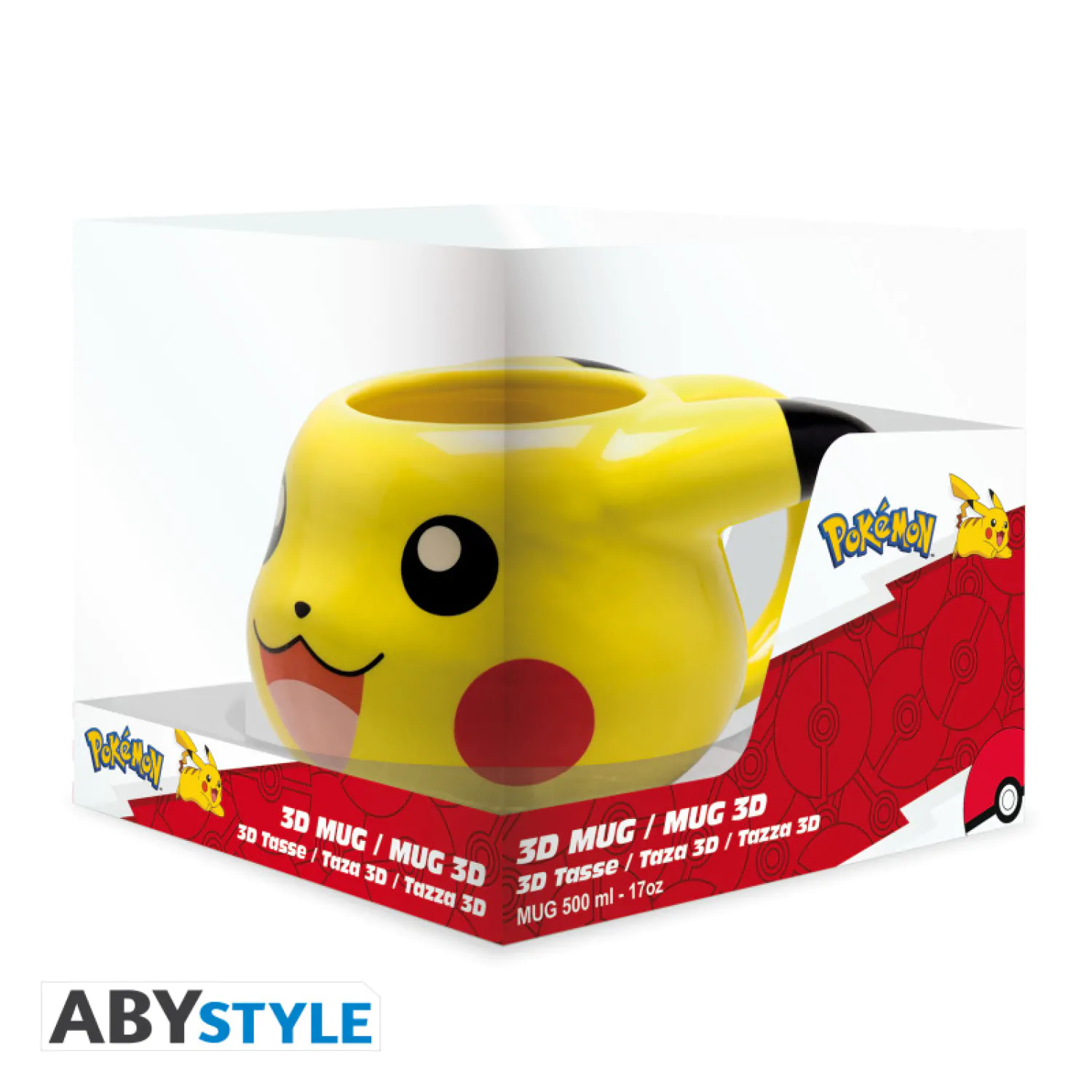 Pokemon Pikachu 3D Tasse Produktfoto