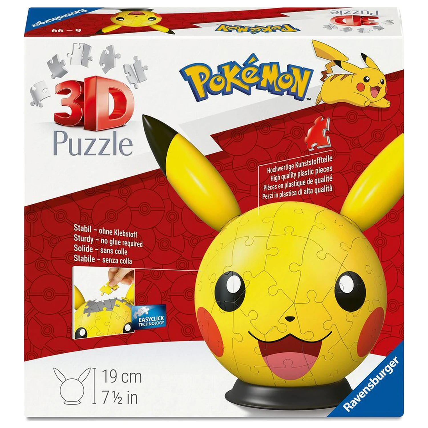 Pokemon Pikachu 3D Puzzleball Produktfoto