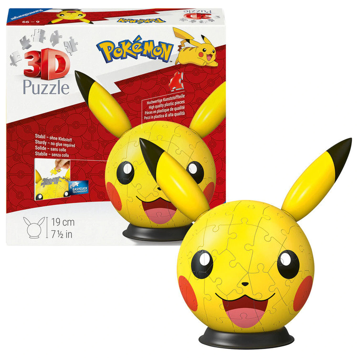 Pokemon Pikachu 3D Puzzleball Produktfoto