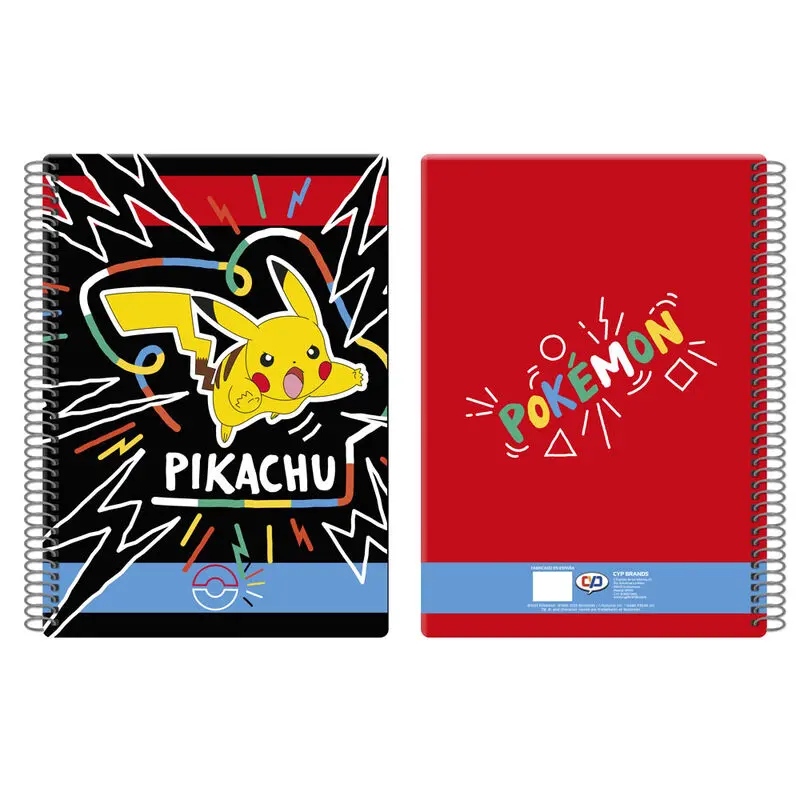 Pokemon Pikachu A4 Notizbuch termékfotó