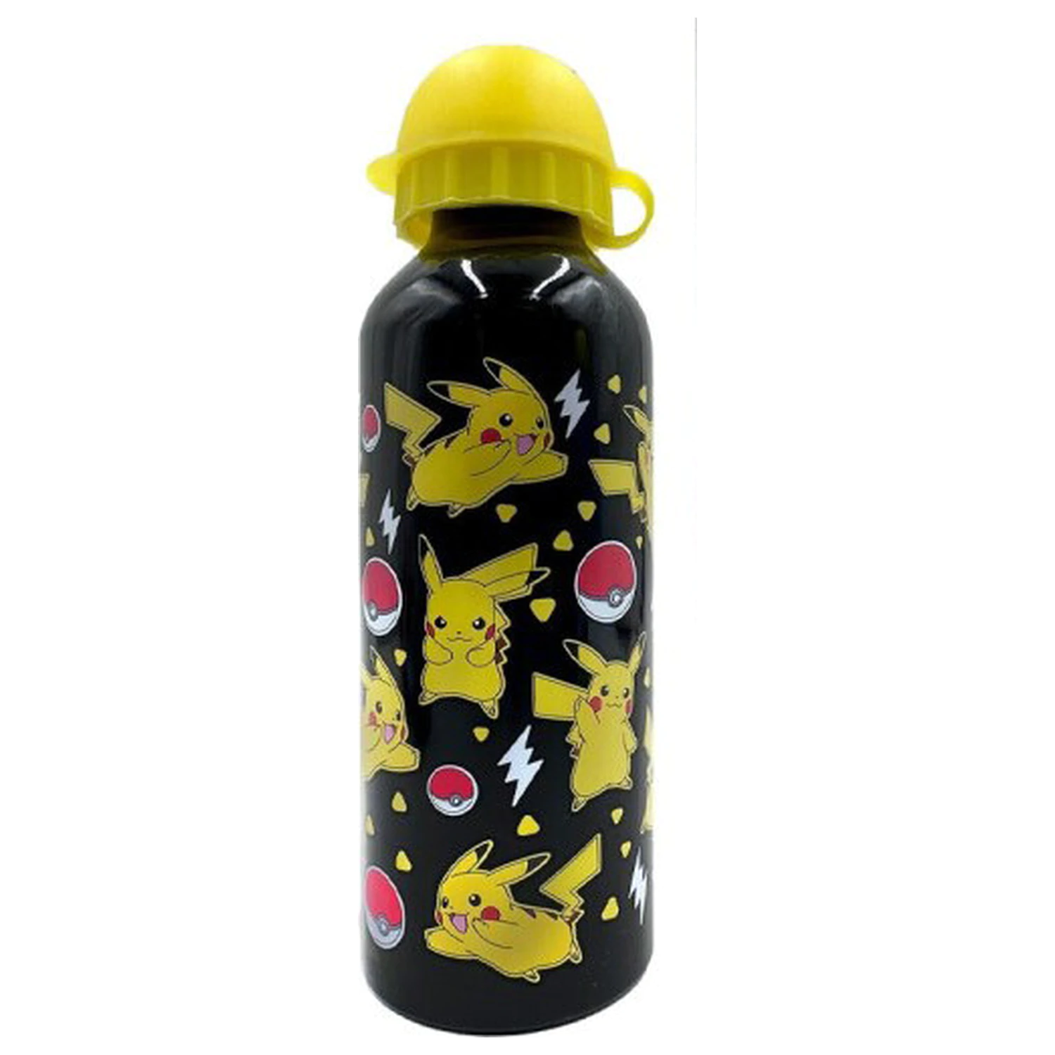 Pokémon Pikachu Aluminium Wasserflasche mit Trinkbecher 500 ml Produktfoto