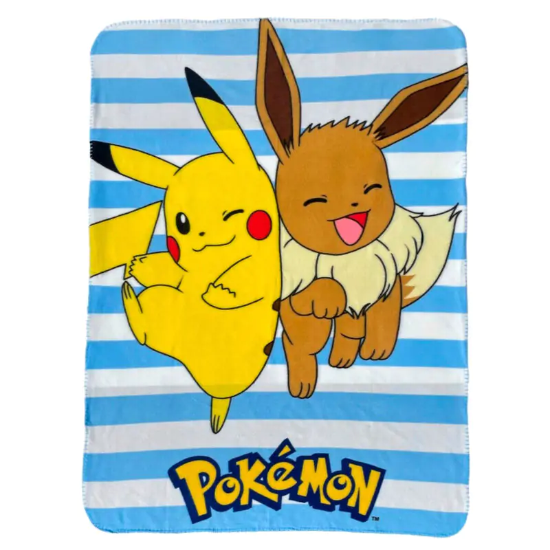 Pokemon Pikachu & Eevee Polardecke Produktfoto