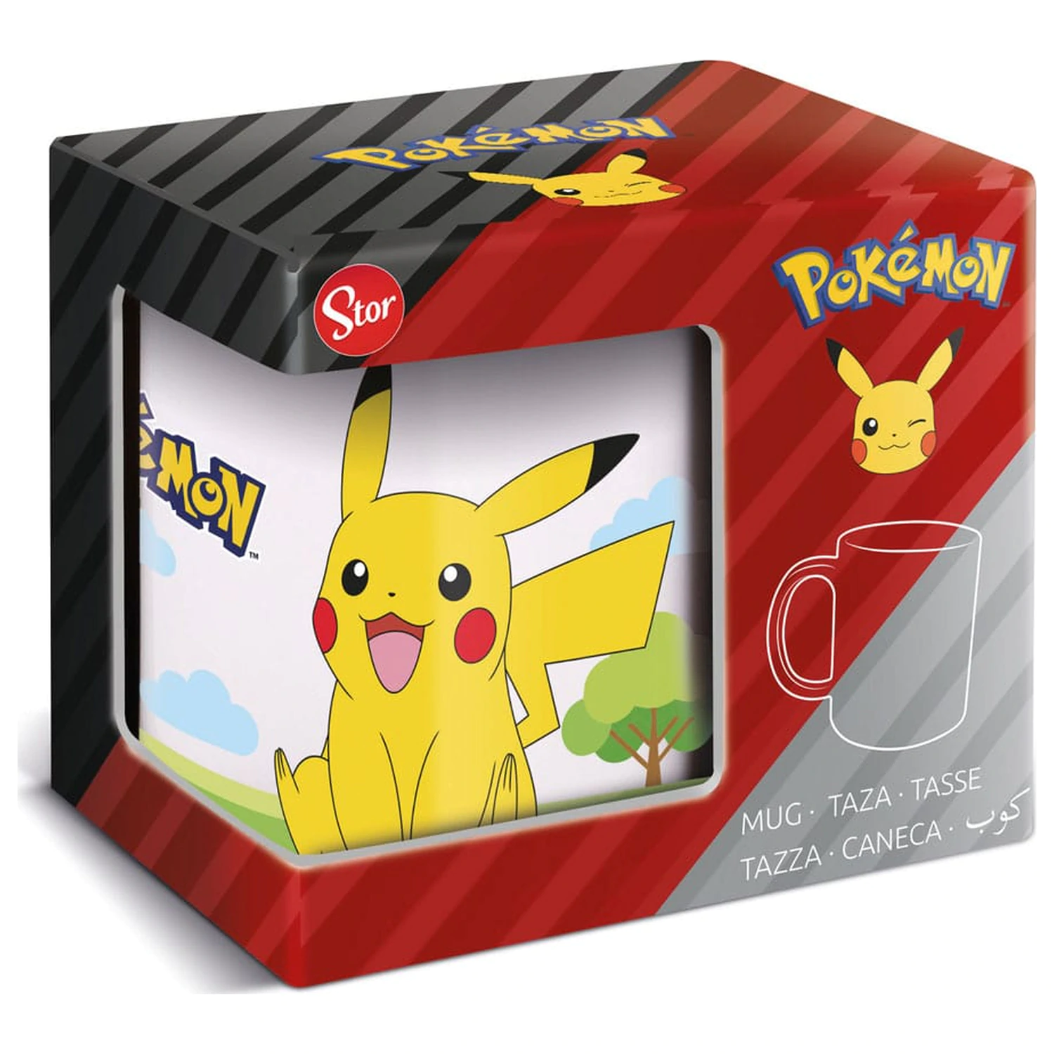 Pokémon Tasse Pikachu 325 ml Produktfoto