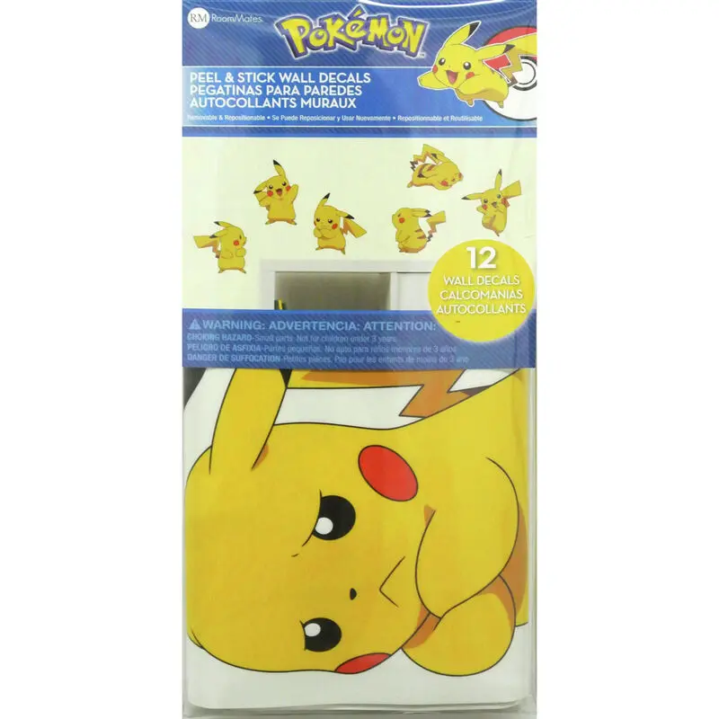 Pokemon Pikachu Dekoraufkleber Produktfoto