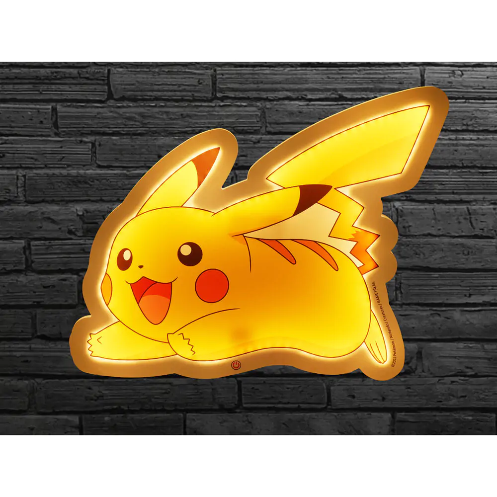 Pokémon LED Wandleuchte Pikachu 22 cm termékfotó