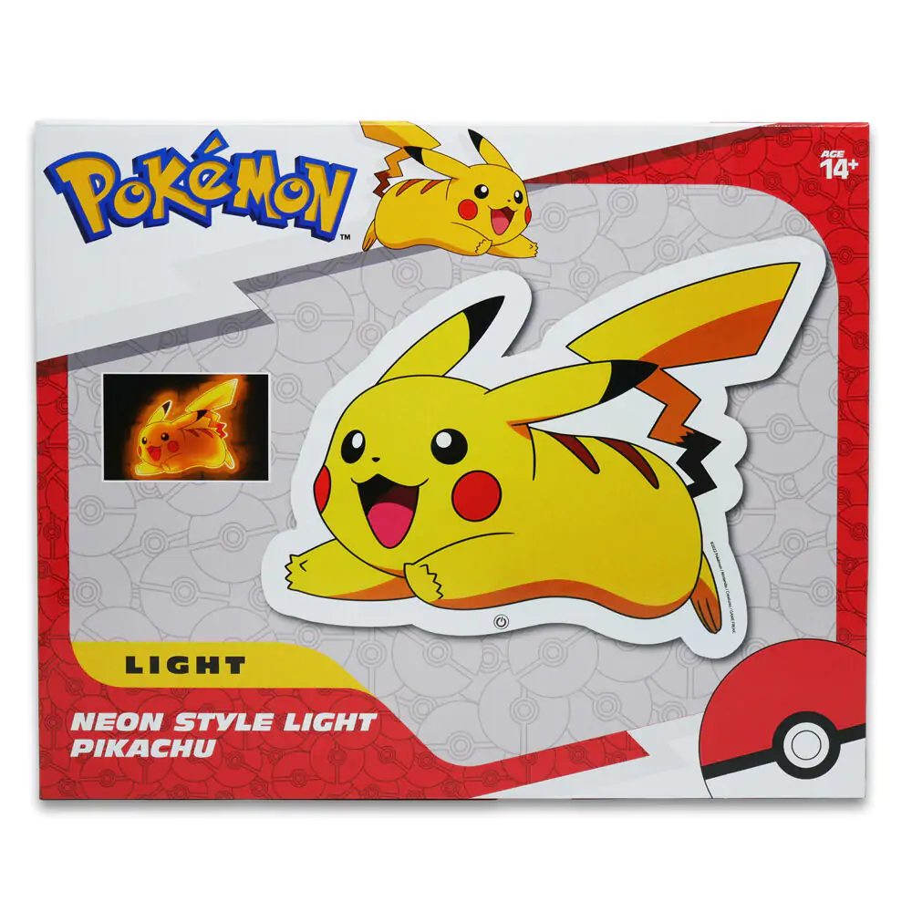 Pokémon LED Wandleuchte Pikachu 22 cm termékfotó