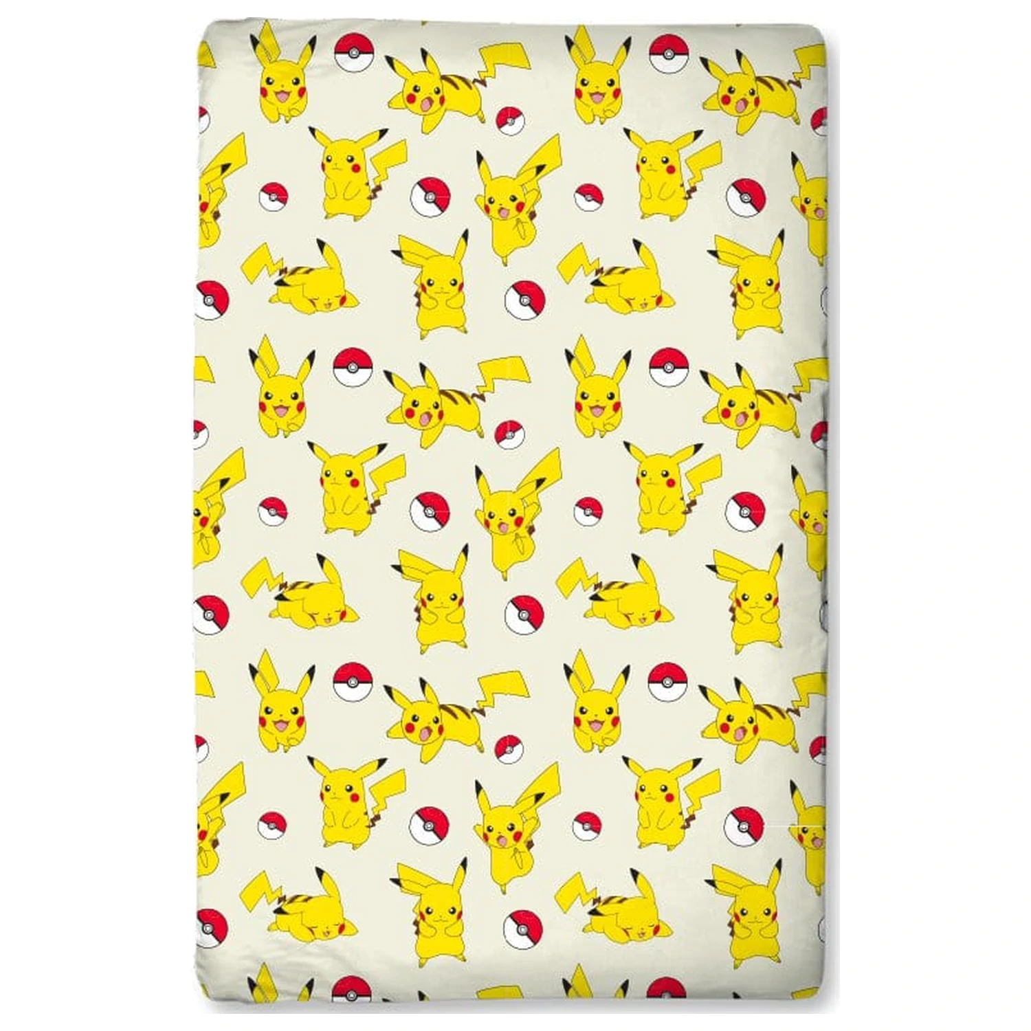 Pokémon Pikachu Spannbettlaken 90 x 200 Produktfoto