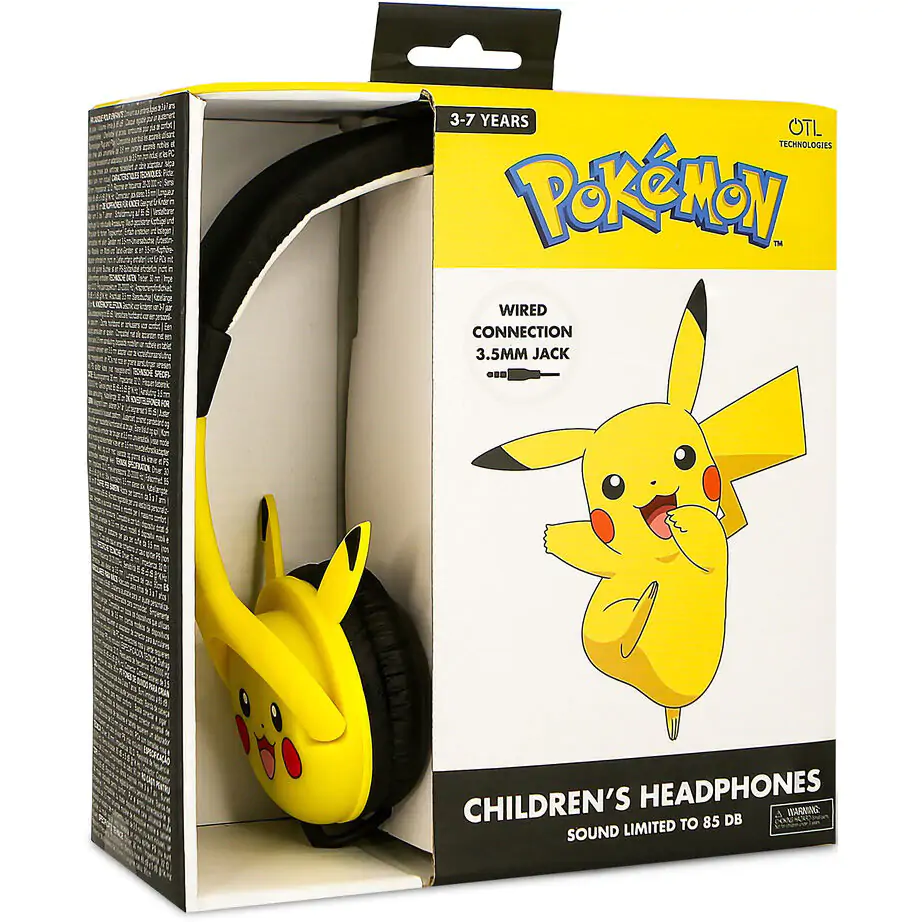 Pokemon Pikachu Kinder Kopfhörer termékfotó