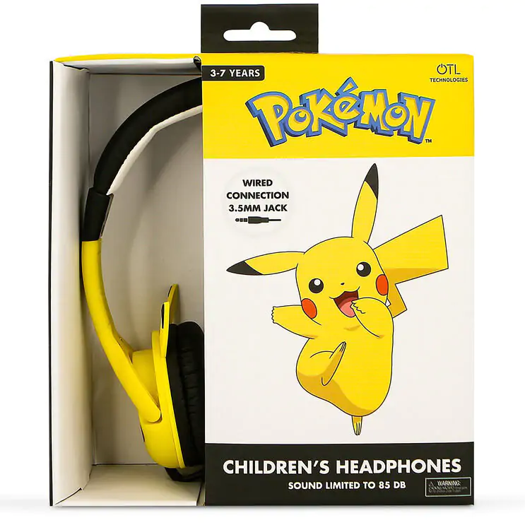 Pokemon Pikachu Kinder Kopfhörer termékfotó