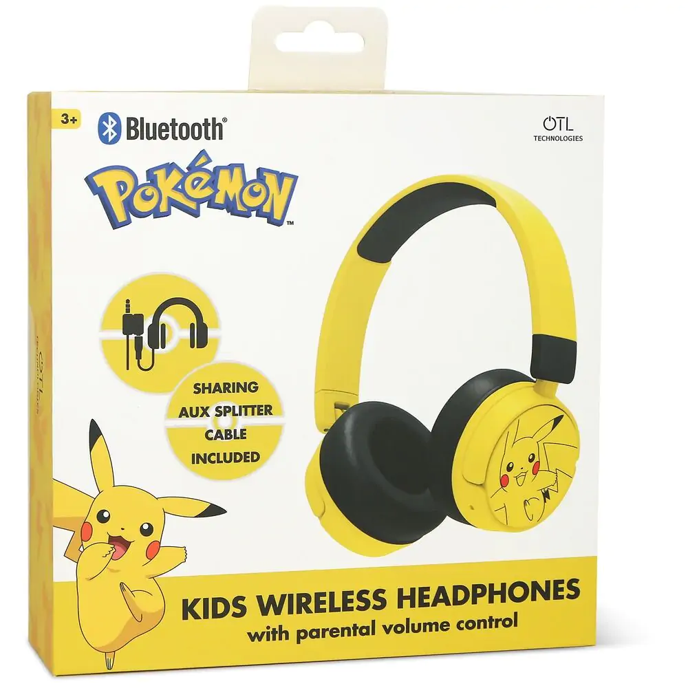 Pokemon Pikachu Kinder Kopfhörer Produktfoto