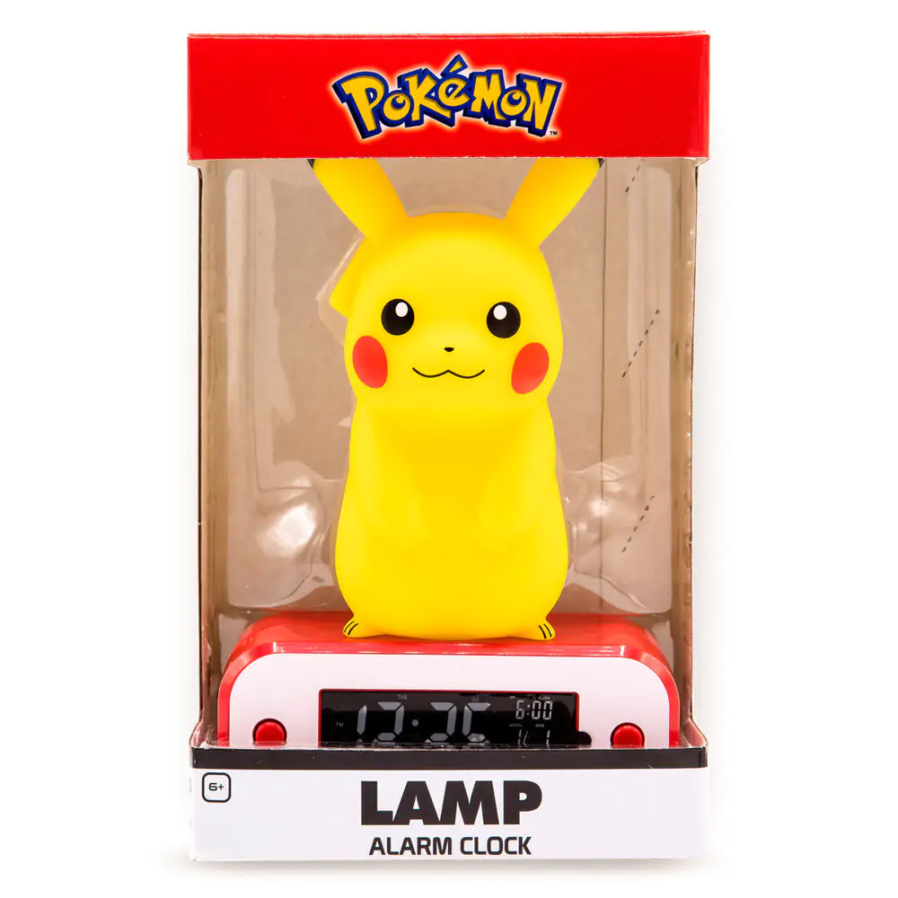 Pokémon Wecker mit Leuchtfunktion Pikachu 22 cm termékfotó