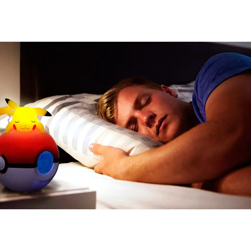 Pokémon Wecker Pokeball mit Leuchtfunktion Pikachu 18 cm termékfotó