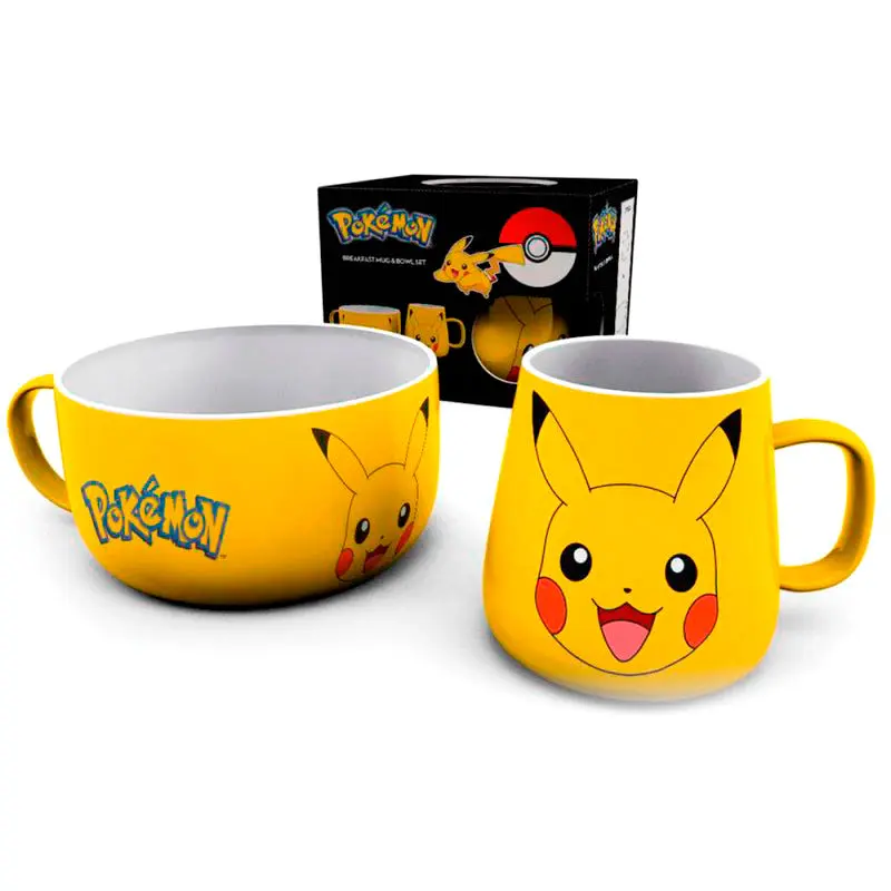 Pokemon Pikachu Frühstücks-Set Produktfoto
