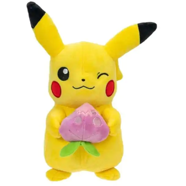 Pokémon Plüschfigur Pikachu with Pecha Berry Accy 20 cm termékfotó