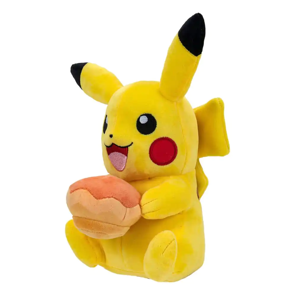 Pokémon Plüschfigur Pikachu with Pecha Poké Puff (Orange) Accy 20 cm termékfotó