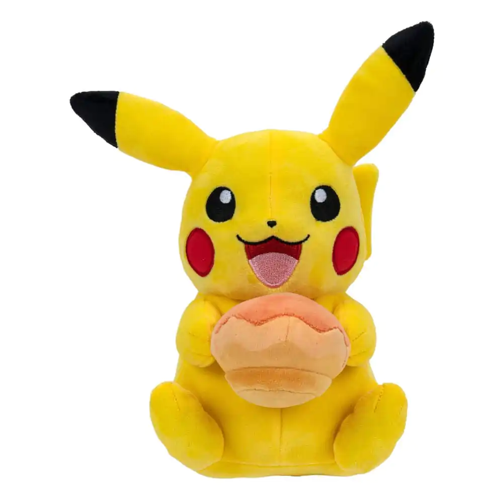 Pokémon Plüschfigur Pikachu with Pecha Poké Puff (Orange) Accy 20 cm termékfotó