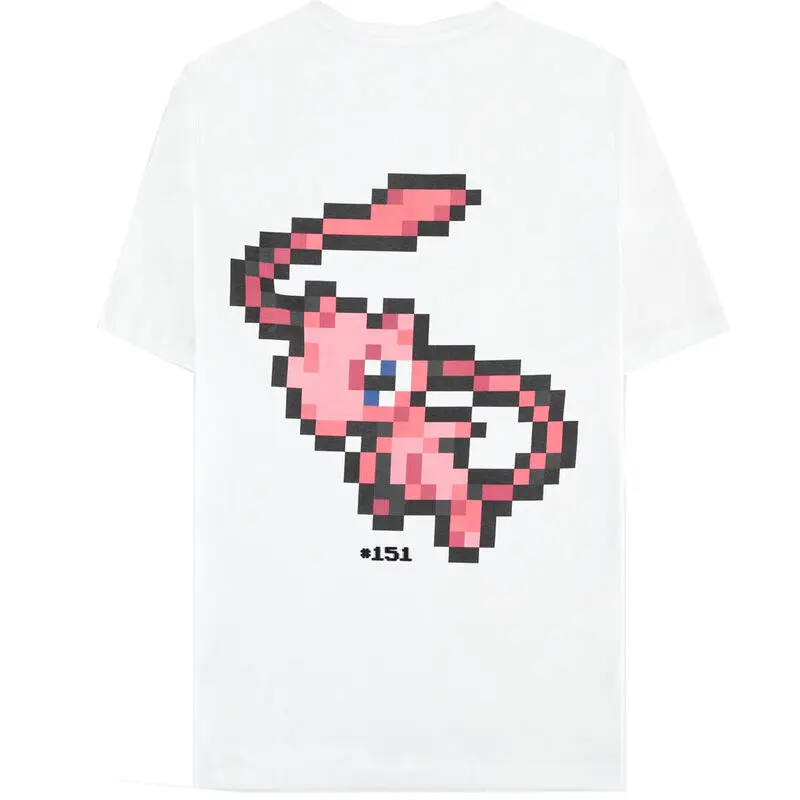 Pokemon Pixel Mew T-shirt Produktfoto