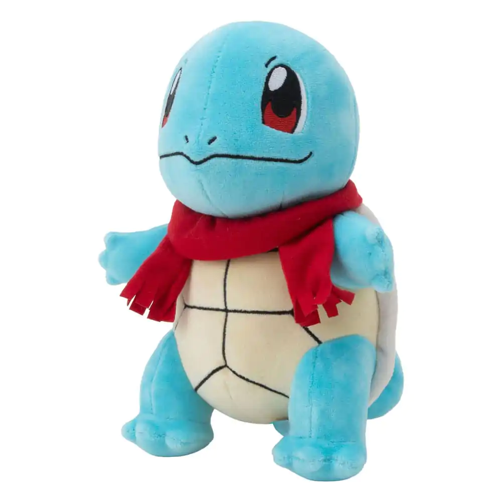 Pokémon Plüschfigur Winter Shiggy mit Schal 20 cm Produktfoto