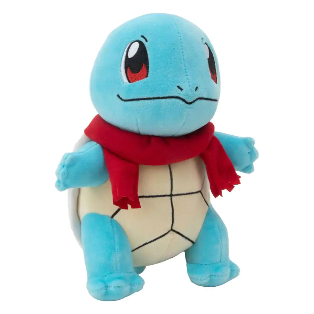 Pokémon Plüschfigur Winter Shiggy mit Schal 20 cm Produktfoto