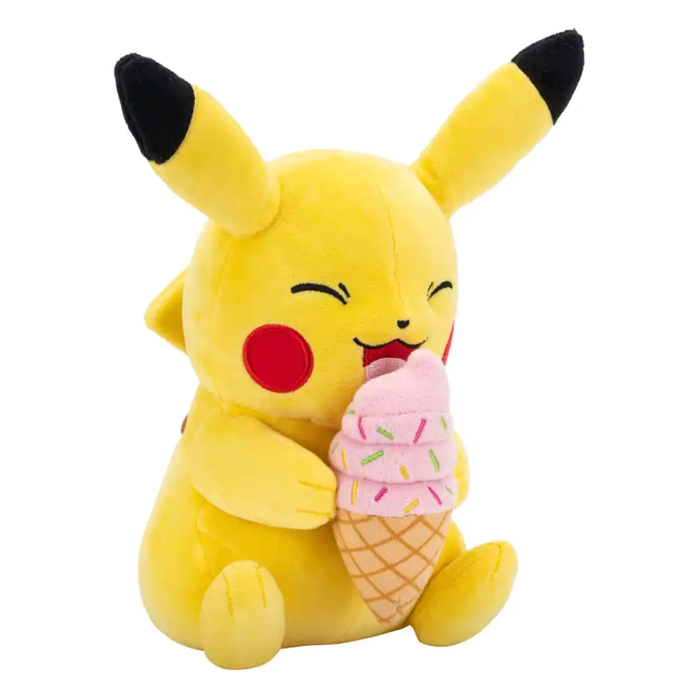 Pokémon Plush Figur Pikachu mit Eis 20 cm Produktfoto