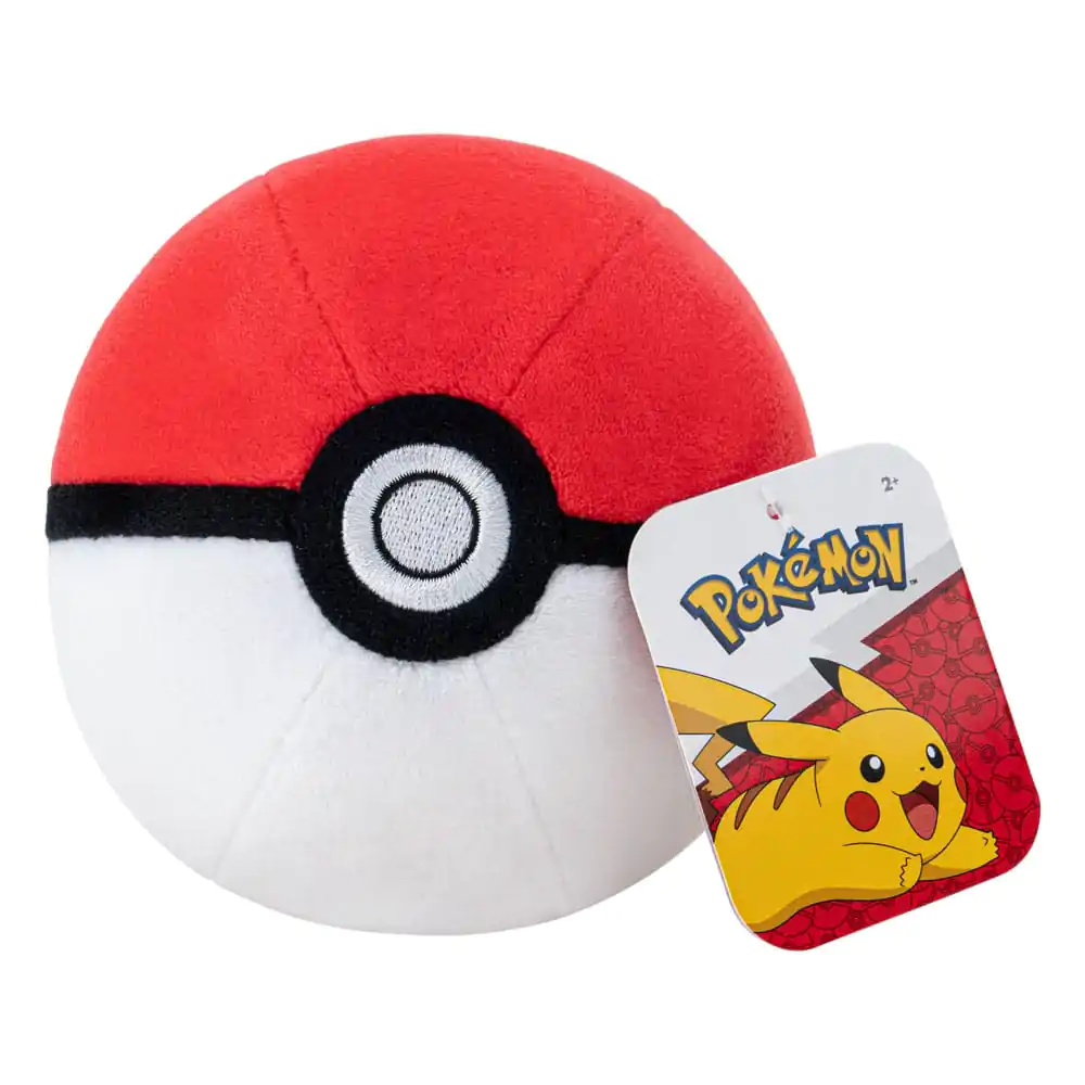 Pokémon Plüschfigur Poké Ball 13 cm Produktfoto