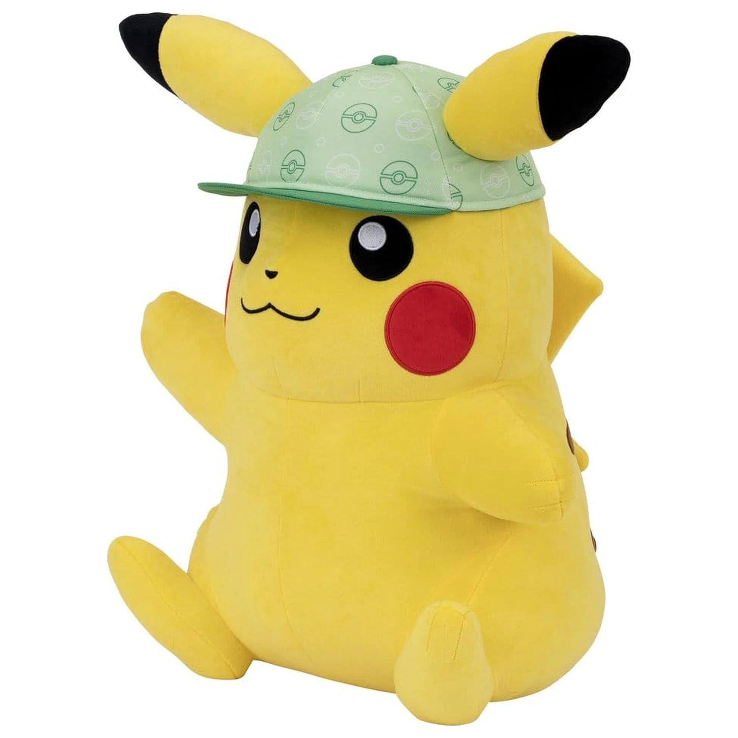 Pokémon Plüsch Pikachu (mit Hut) 61 cm Produktfoto