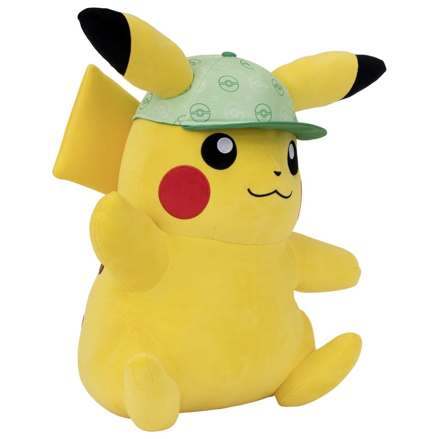 Pokémon Plüsch Pikachu (mit Hut) 61 cm Produktfoto