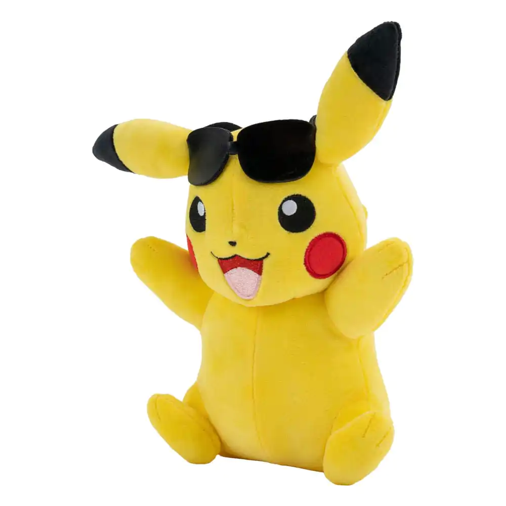 Pokémon Plüschfigur Pikachu with Sunglasses 20 cm Produktfoto