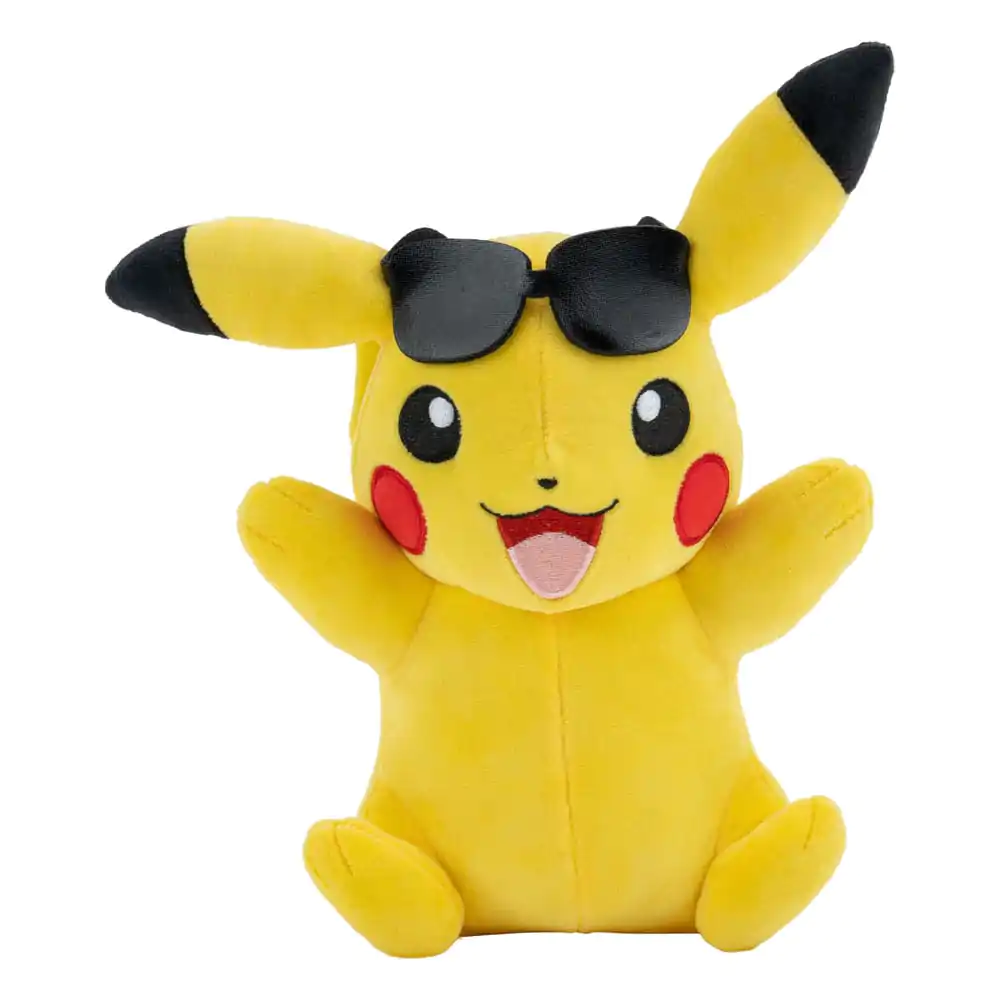 Pokémon Plüschfigur Pikachu with Sunglasses 20 cm Produktfoto