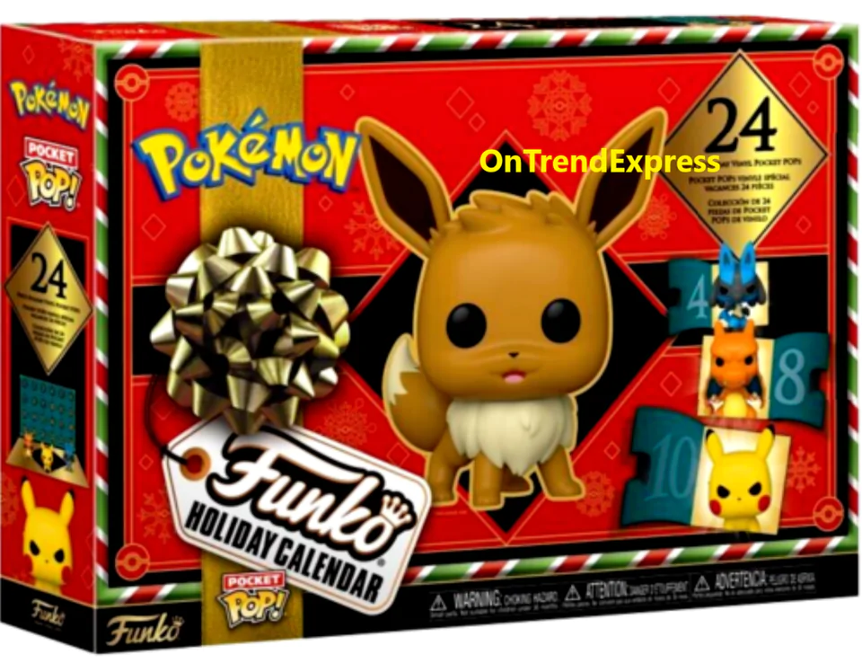 Pokemon Pocket POP! Adventskalender Pokemon Holiday Produktfoto