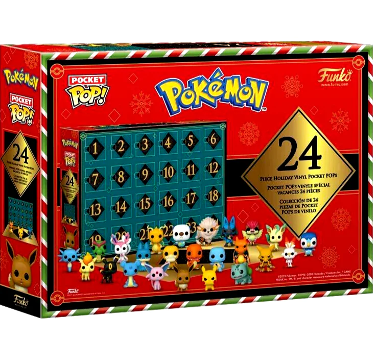 Pokemon Pocket POP! Adventskalender Pokemon Holiday Produktfoto