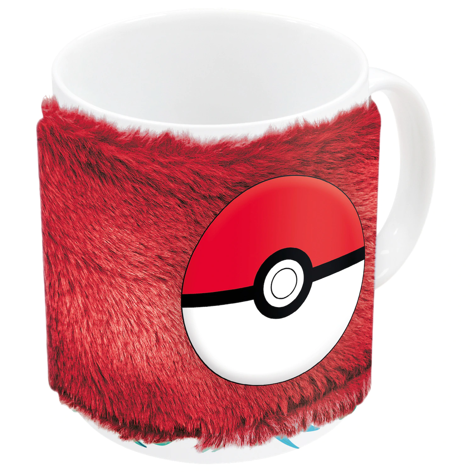 Pokémon Poké Ball Plüsch Hülle Tasse 325 ml Produktfoto