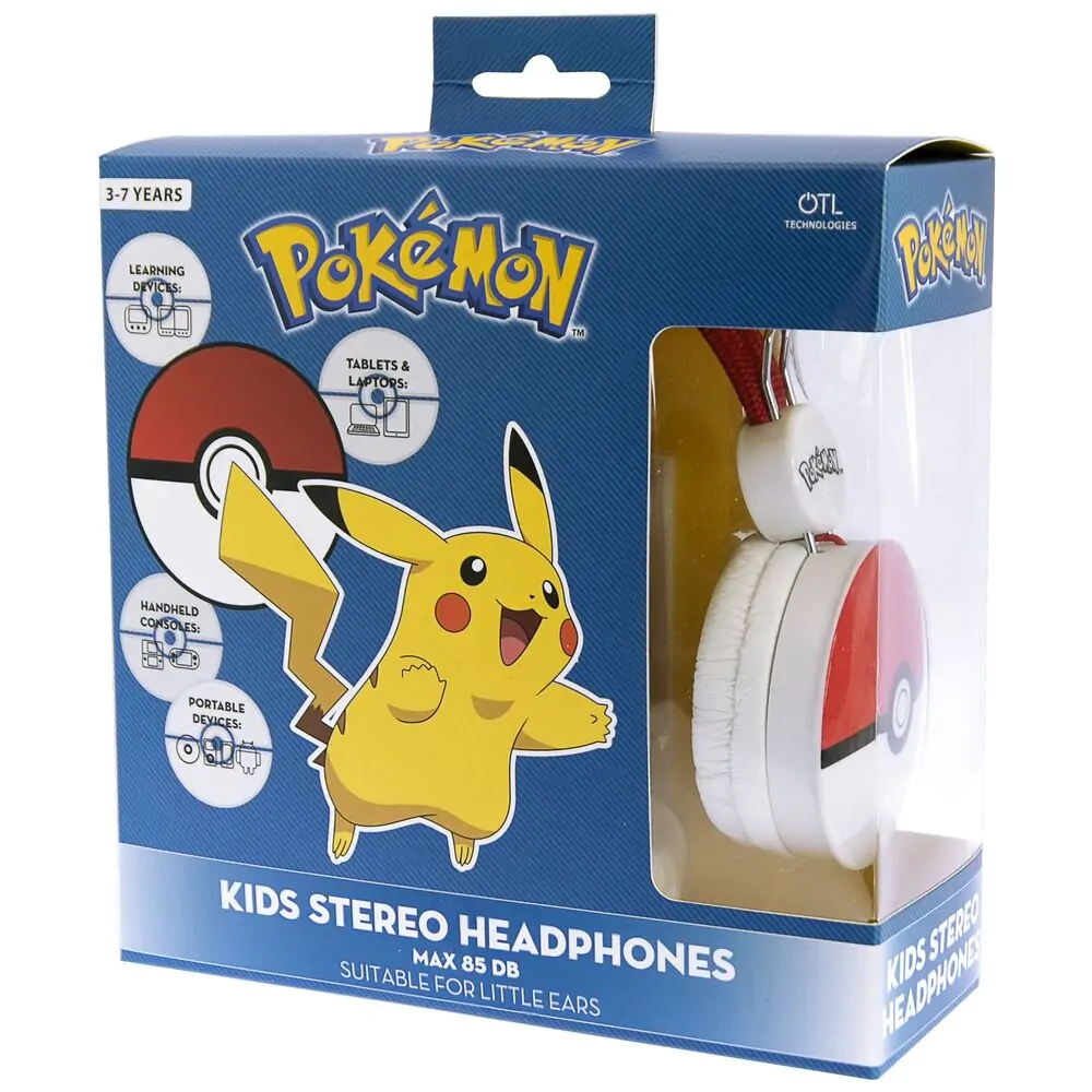 Pokemon Pokeball Kinder Kopfhörer termékfotó