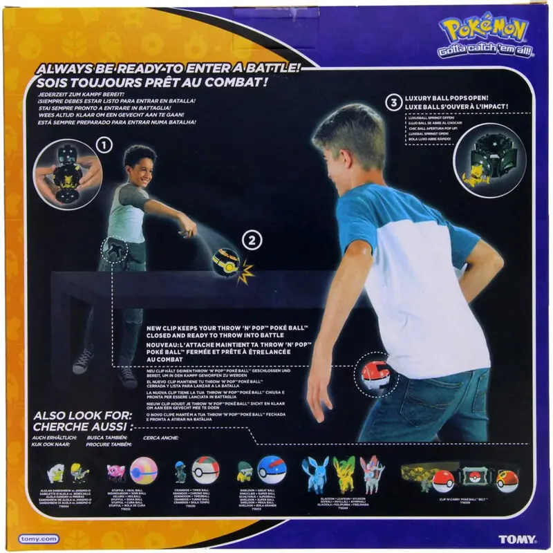 Pokemon Pokeball Pikachu + Abra blister Produktfoto