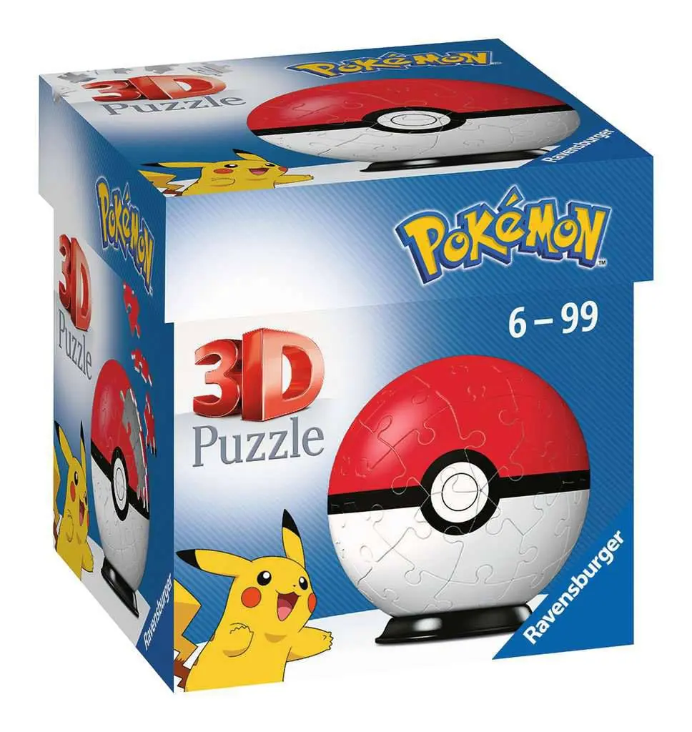 Pokémon 3D Puzzle Pokéballs: Classic (55 Teile) termékfotó