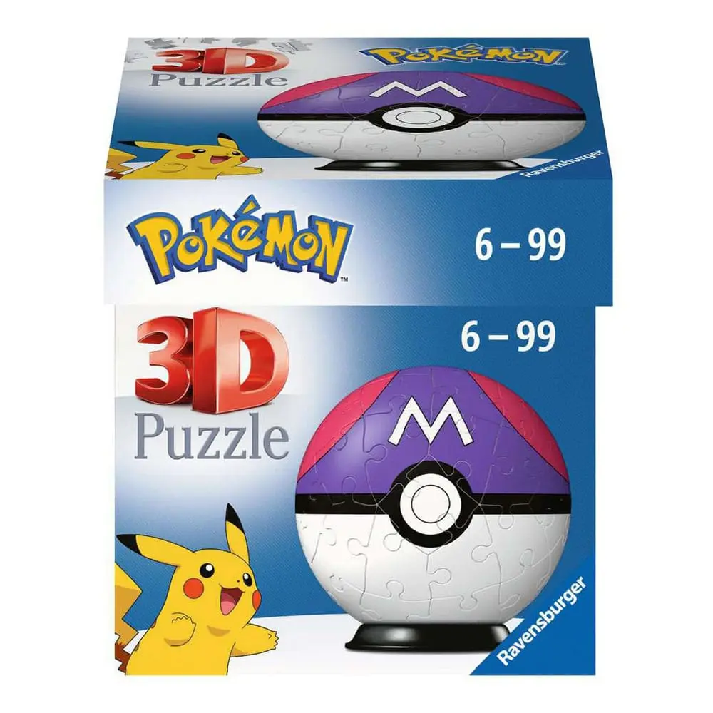 Pokémon 3D Puzzle Pokéballs: Meisterball (54 Teile) termékfotó