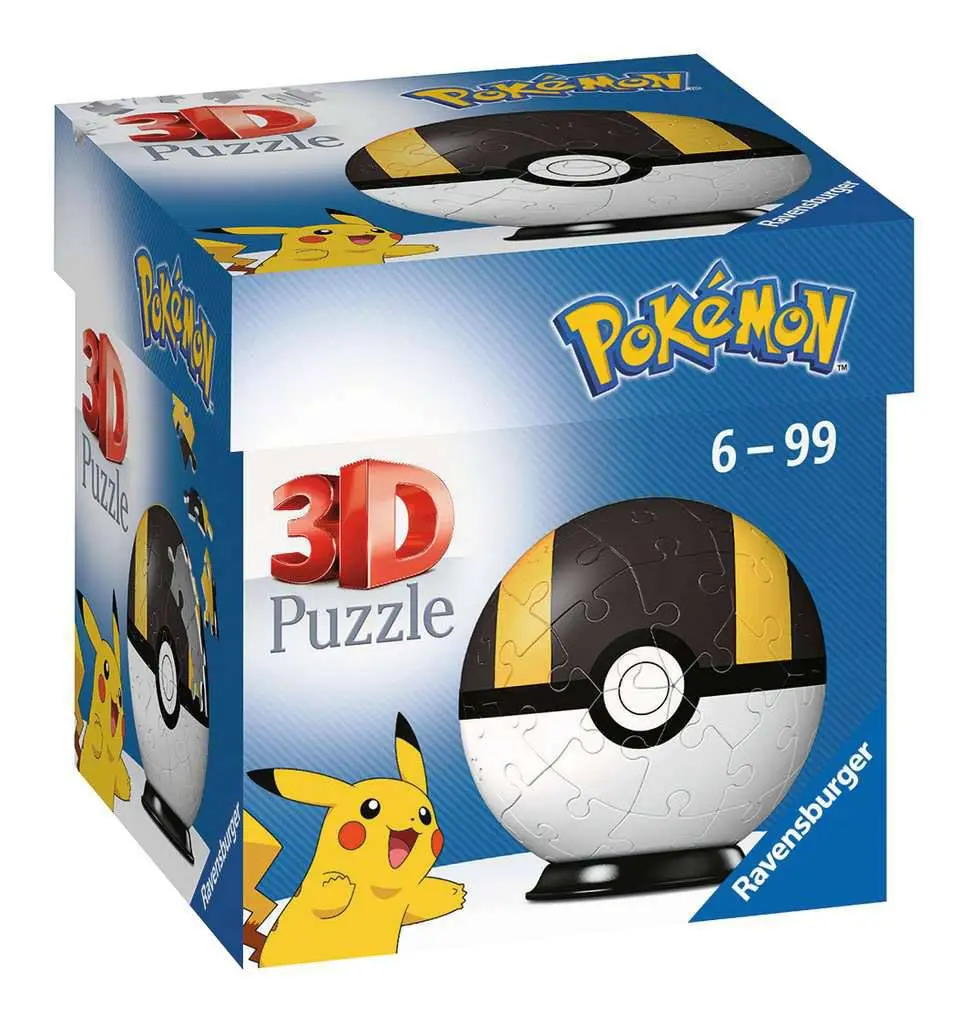 Pokémon 3D Puzzle Pokéballs: Hyperball (54 Teile) Produktfoto