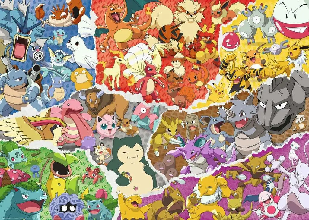 Pokémon Puzzle Pokémon Abenteuer (1000 Teile) termékfotó