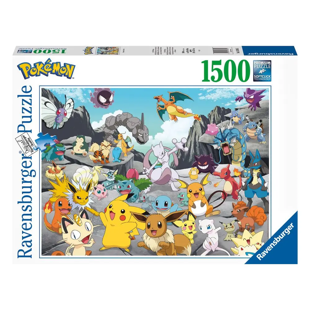 Pokémon Puzzle Pokémon Classics (1500 Teile) termékfotó