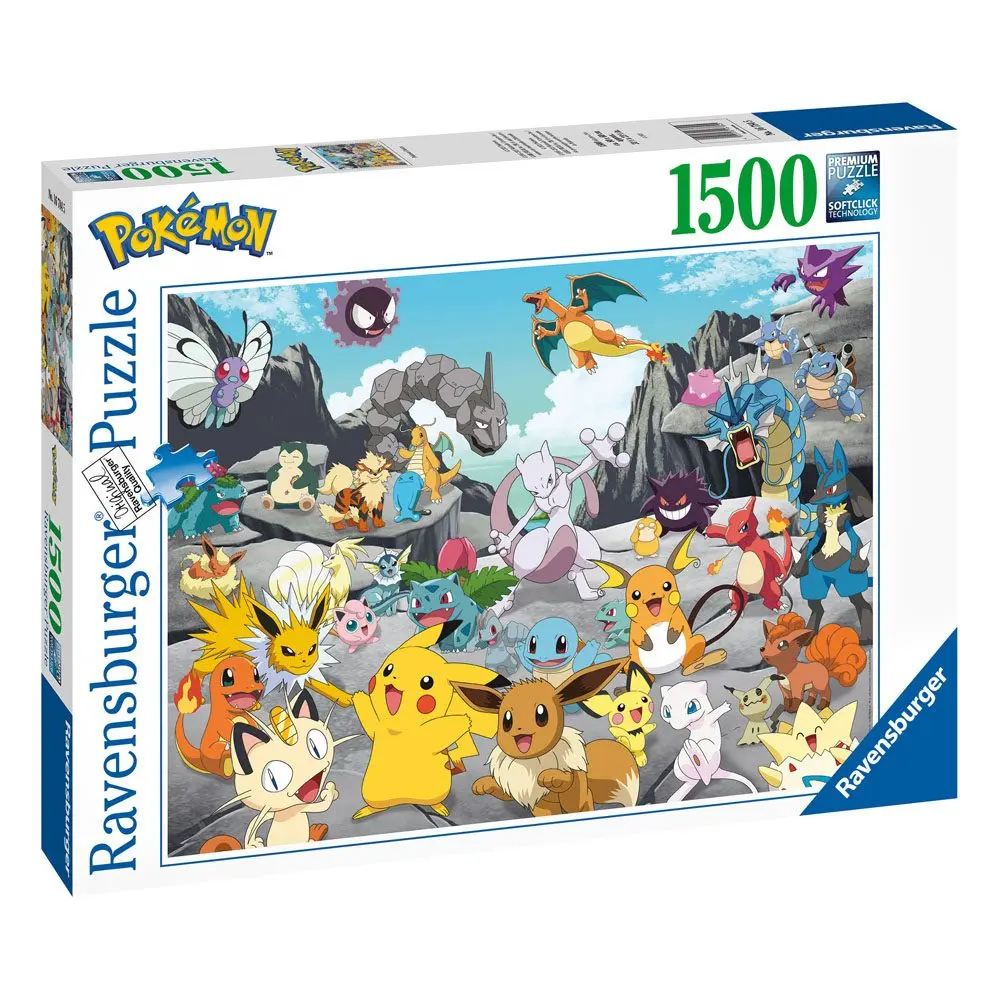 Pokémon Puzzle Pokémon Classics (1500 Teile) termékfotó