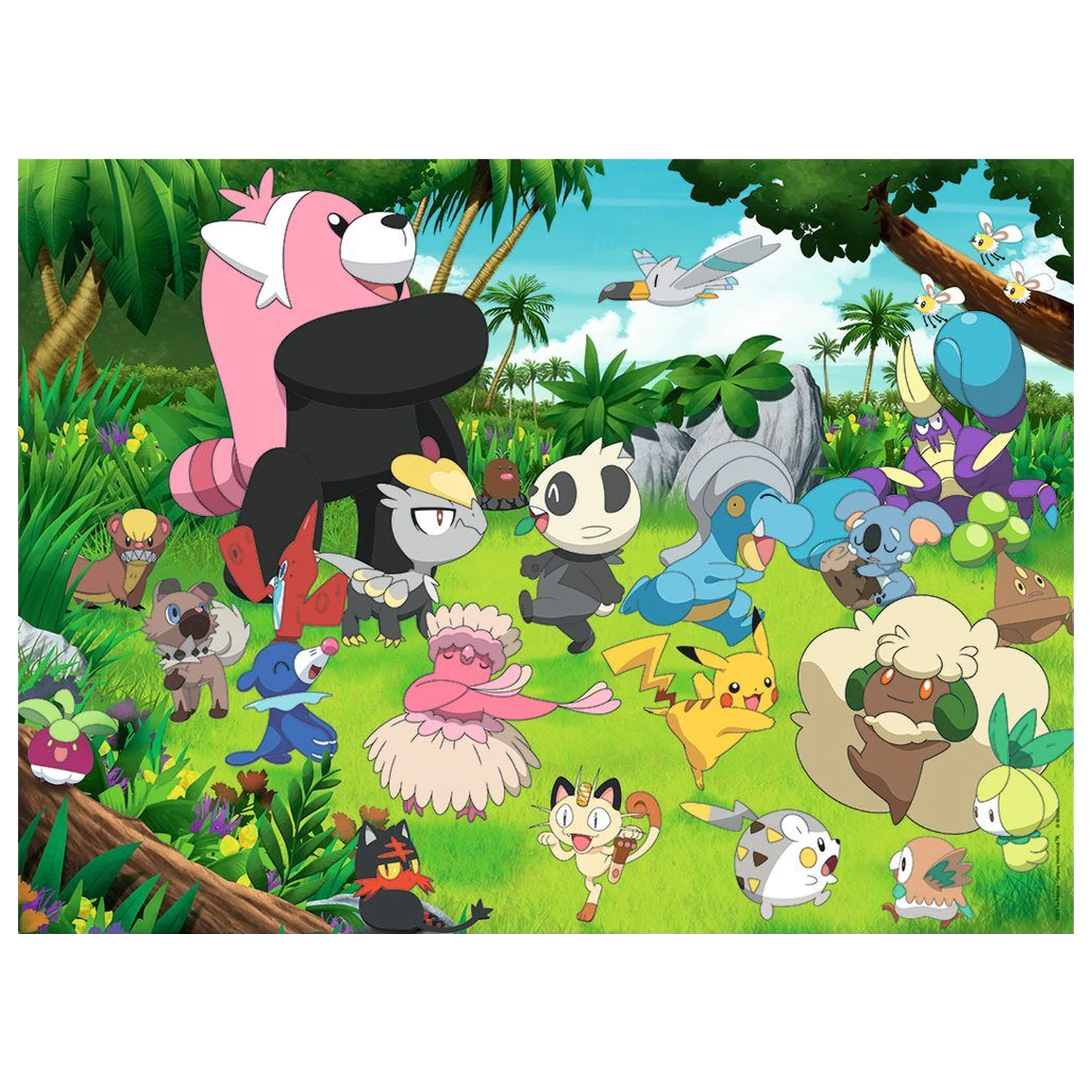 Pokémon Kinderpuzzle XXL Pokémon (300 Teile) Produktfoto