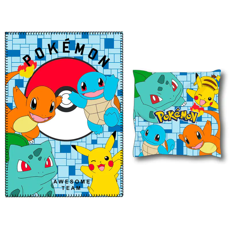 Pokemon Polardecke + Kissen set termékfotó