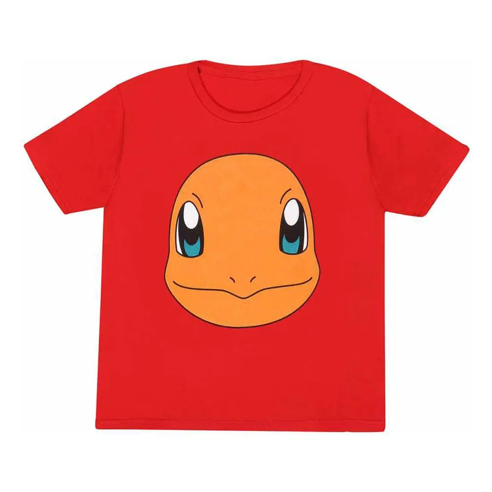 Pokemon Charmander Face Kinder T-shirt Produktfoto